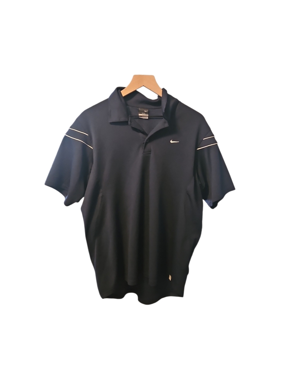 Nike Navy Blue Dri Fit Polo Men's Size Large